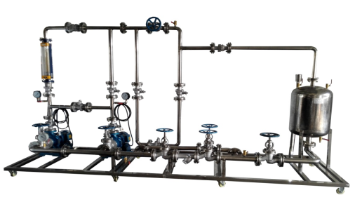 管路拆装实验装置