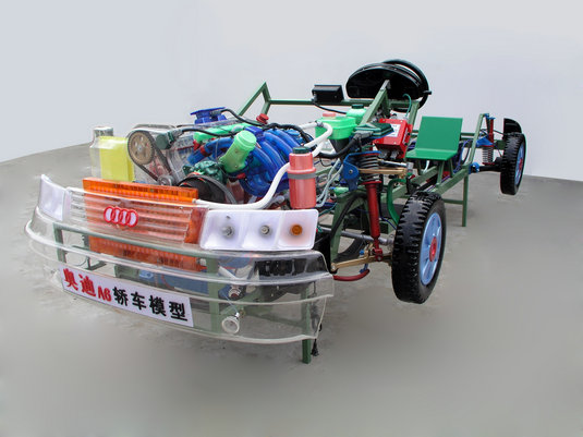 奥迪A6透明整车模